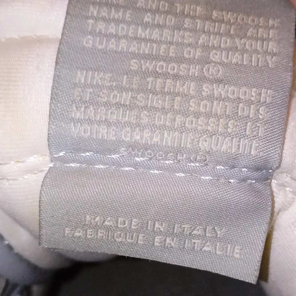 DiorxNike Gray and White High-Top Sneakers - Picture 8 of 8